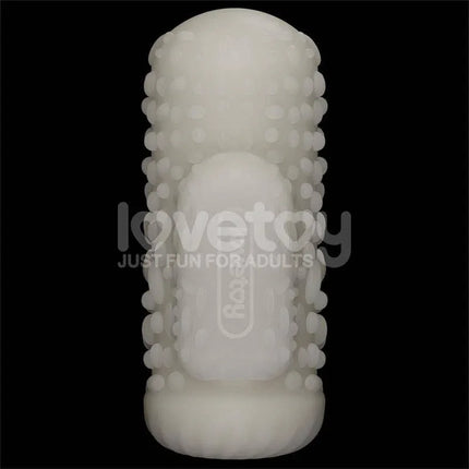 Knights Ring Vibrating Dual Purpose Sleeve Drip textured design for enhanced pleasure and versatility in intimate settings.