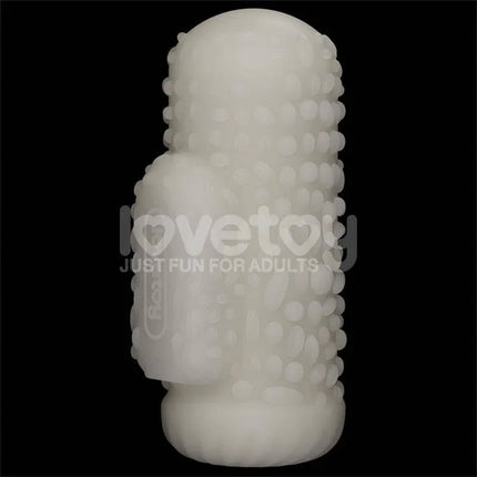 Knights Ring Vibrating Dual Purpose Sleeve Drip for enhanced pleasure and girth-boosting, designed for couples and solo play.