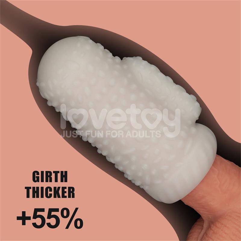 Knights Ring Vibrating Dual Purpose Sleeve Drip - secretsextoys.store