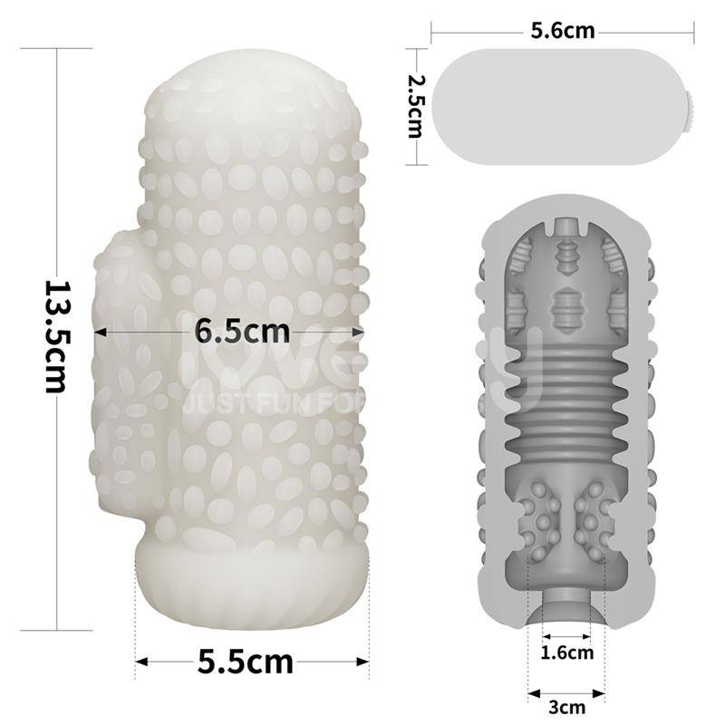 Knights Ring Vibrating Dual Purpose Sleeve Drip - secretsextoys.store