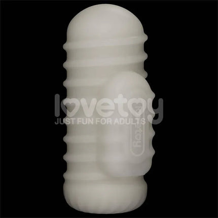 Knights Ring Vibrating Dual Purpose Sleeve Wavy versatile stimulator for couples and solo play.