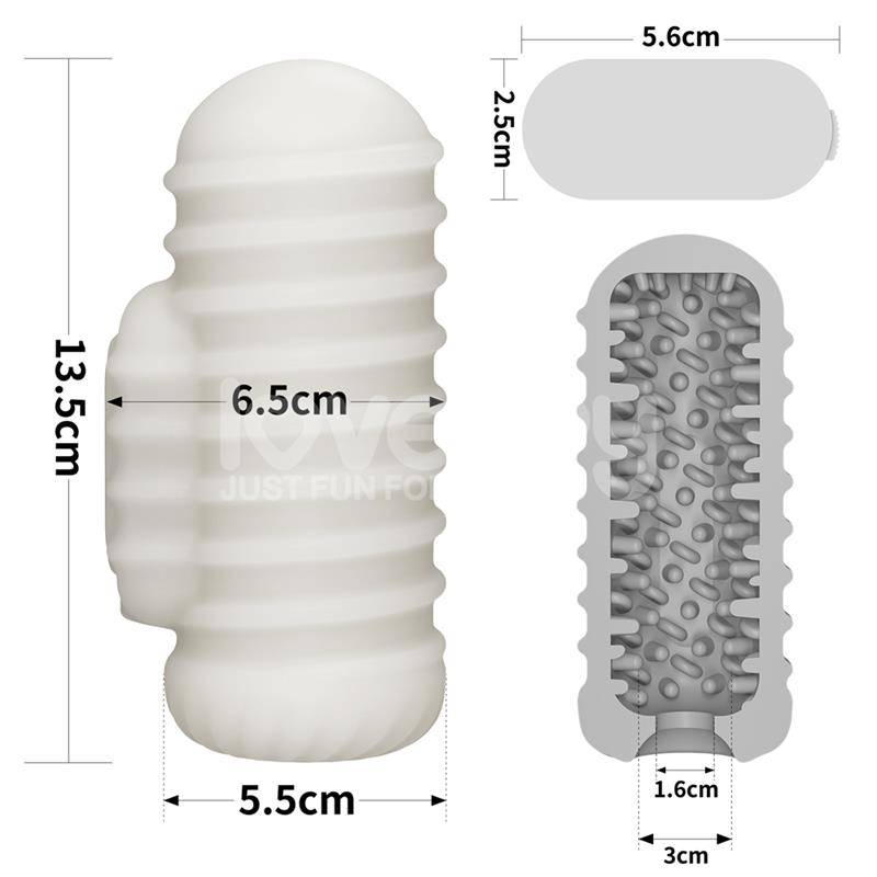 Knights Ring Vibrating Dual Purpose Sleeve Wavy - secretsextoys.store