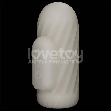 Knights Ring Vibrating Dual Purpose Sleeve displayed on black background