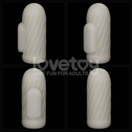 Knights Ring Vibrating Dual Purpose Sleeve for intimate pleasure and increased girth, ideal for couples and solo play.