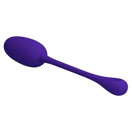 Knucker Vibrating Egg Purple, silicone design with 12 vibration functions, perfect for enhancing intimate moments.