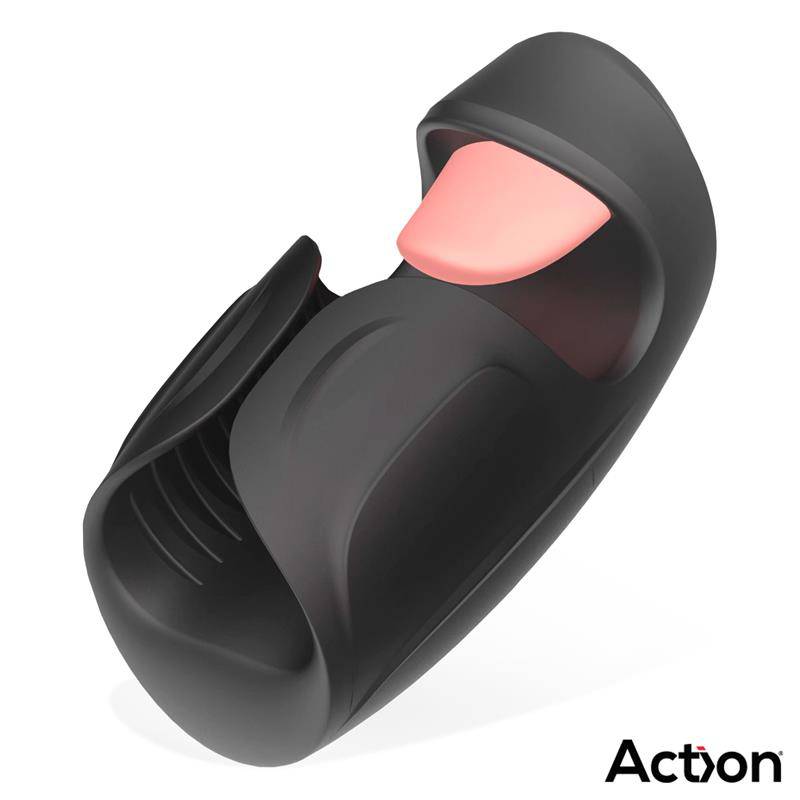 Kubex Masturbator with Licking Tongue, Pulsation and Vibration - secretsextoys.store