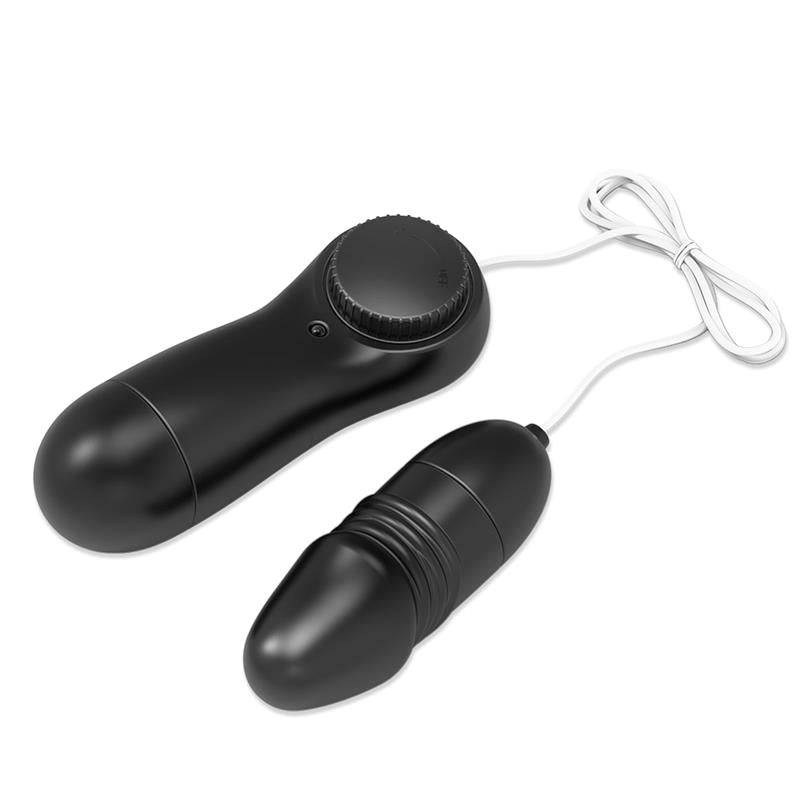 Laary Multi - Speed Vibrating Egg with Remote Control Black - secretsextoys.store