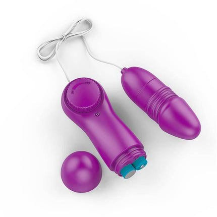 Laary Multi-Speed Vibrating Egg with Remote Control Purple for precise pleasure and versatile stimulation