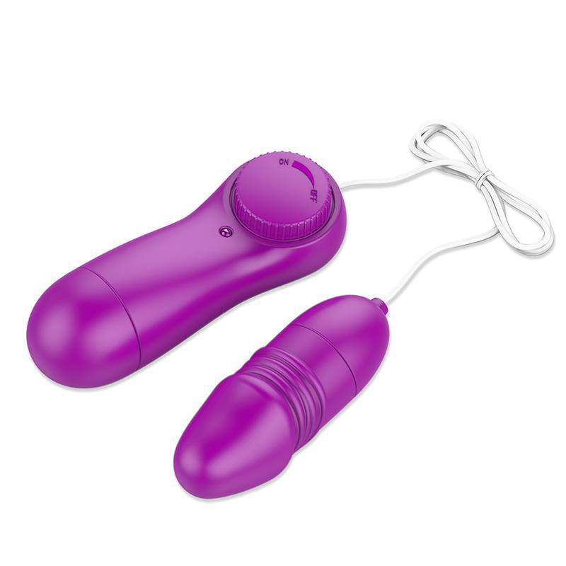 Laary Multi - Speed Vibrating Egg with Remote Control Purple - secretsextoys.store