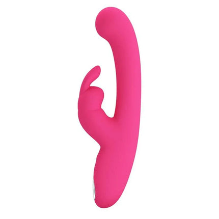 Lamar Vibrator G-Spot Rabbit Pink with dual-action stimulation for enhanced pleasure