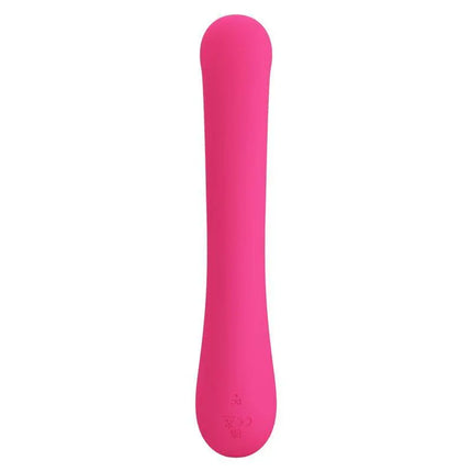 Lamar Vibrator G-Spot Rabbit Pink for dual-action pleasure, featuring curved G-spot shaft and bunny clitoral stimulator.
