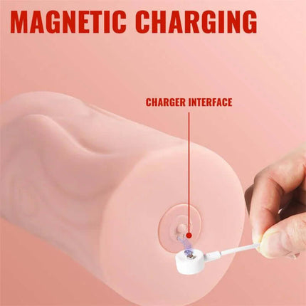 Magnetic charging interface for Large Thrusting Machine I Masturbator