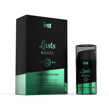 Image of Lasts Gel for Ejaculation Delay 15 ml packaging and bottle