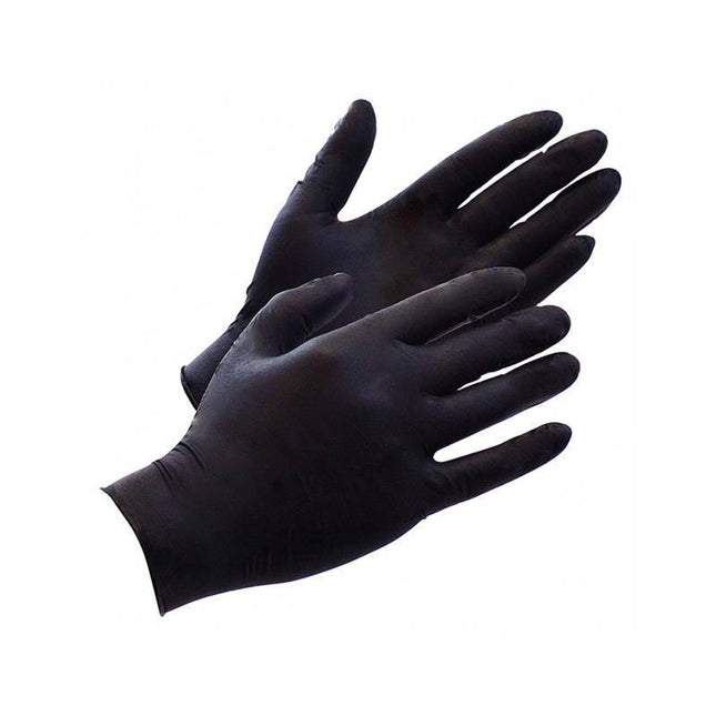Pair of Latex Disposable Gloves 100 Pieces for hairdressers, tattoo artists, doctors, and chefs, allergy-safe, non-abrasive texture.