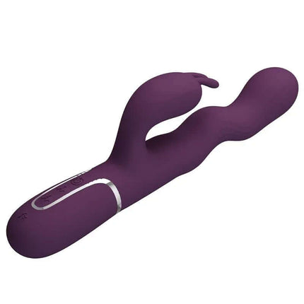 Laursen Vibrator with Waving Modes, luxury G-spot and clitoral massager, medical-grade silicone, 7 customizable modes