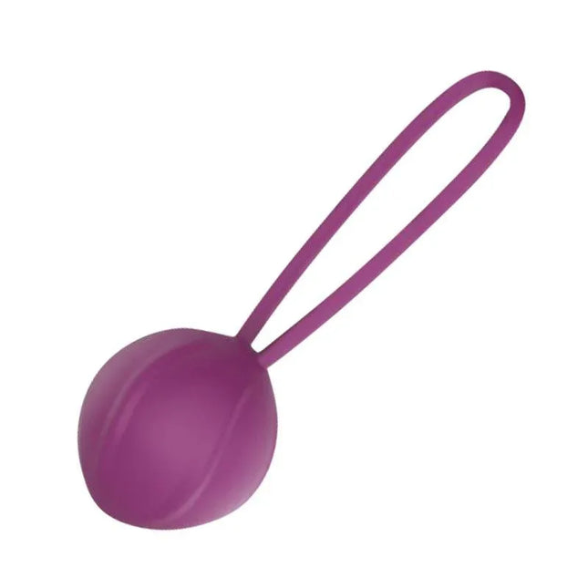 Leigh Kegel Ball Silicone Purple for pelvic floor exercises, body-safe design, beginner-friendly, enhances muscle strength and sensation.