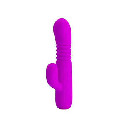 Leopold Thrusting Vibe USB Silicone in purple for powerful stimulation with sleek design