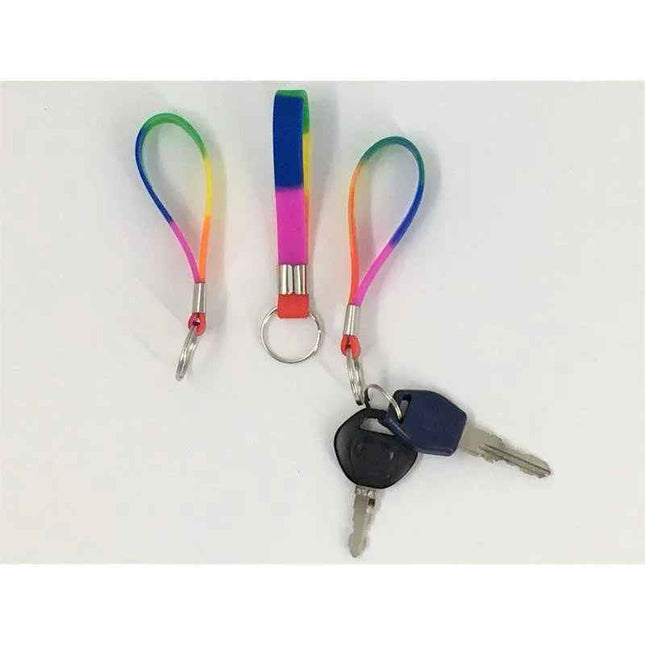 LGBT+ Pride Silicone Keychain
