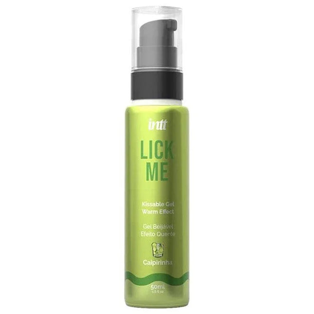 Lick Me Caipirinha Kissable Gel with Warm Effect 50 ml bottle for intimate moments and enhanced sensations.