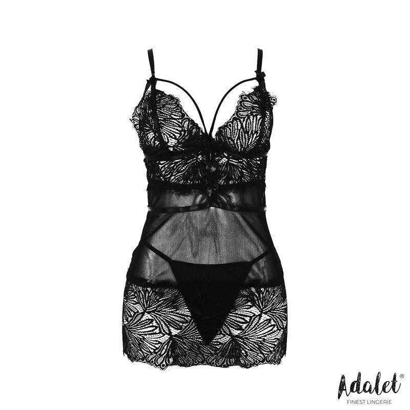 Lila Open Back Babydoll and Thong - secretsextoys.store