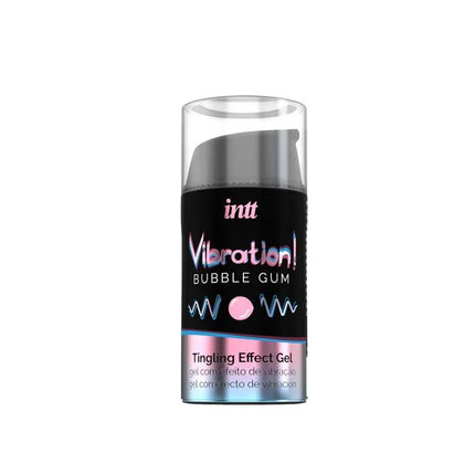 Liquid Vibrator Bubble Gum Aroma 15 ml bottle with tingling effect gel and strawberry gum scent