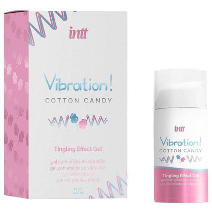 Liquid Vibrator Cotton Candy 15 ml bottle and packaging