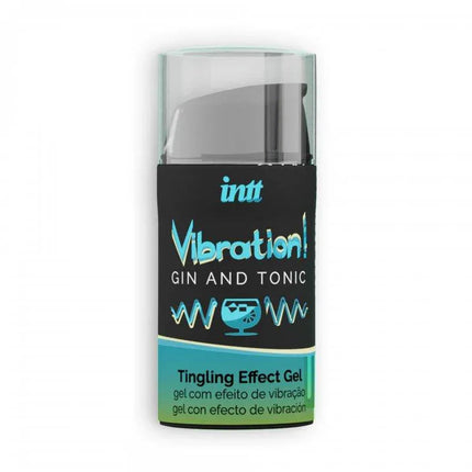 Liquid Vibrator Heat Effect Gin and Tonic tingling effect gel bottle