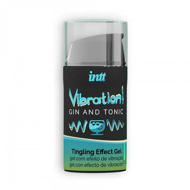 Liquid Vibrator Heat Effect Gin and Tonic tingling effect gel bottle