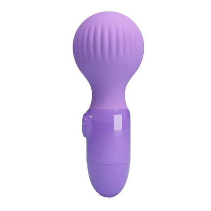 Little Cute Mini Wand Lilac silicone massager delivering strong stimulation with compact, discreet design for unforgettable nights.