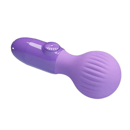 Little Cute Mini Wand Lilac by Pretty Love, powerful and compact silicone vibrator with a smooth, tactile finish for enhanced pleasure.