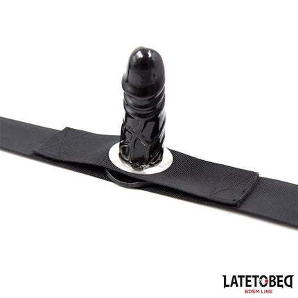 Little Penis Adjustable Leg Black, compact and versatile intimate accessory in black, lightweight and adjustable for personal use.