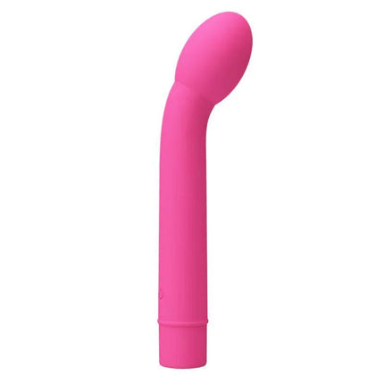 Logan Vibe Pink Vibrating Sex Toy with 10 customizable vibration functions for ultimate pleasure, crafted from smooth silicone material.