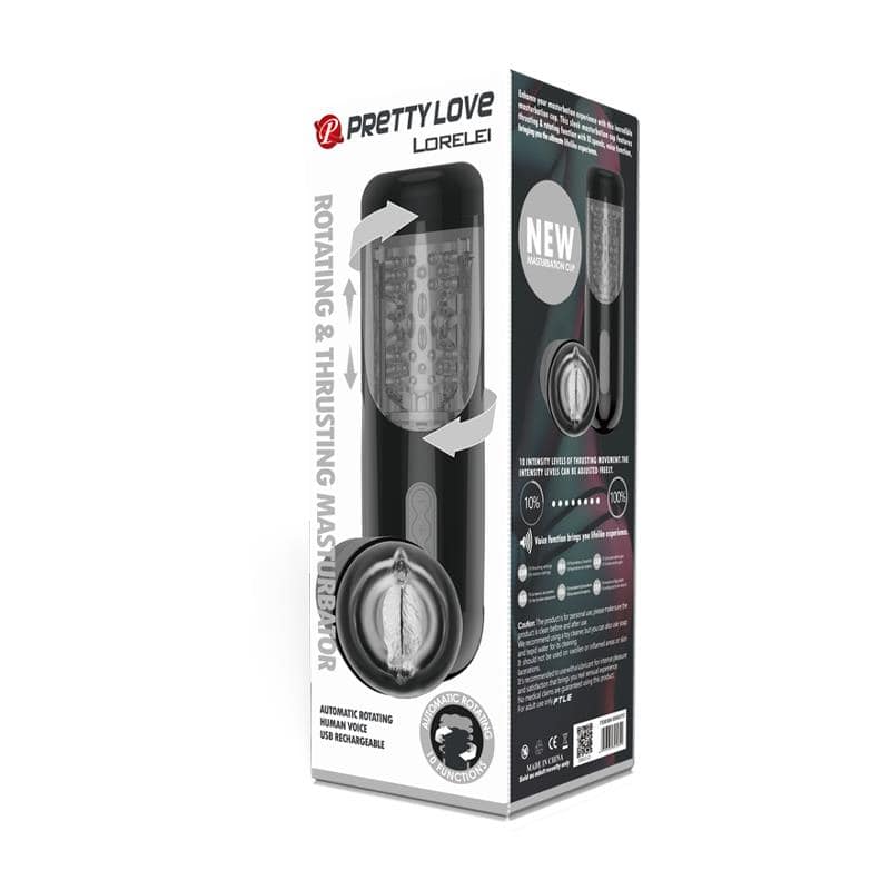 Lorelei Rotating and Thrusting Masturbator with Sex Talk - secretsextoys.store