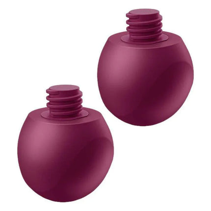 Love Birds Vary Connect App Wine Red pelvic floor trainer with soft curves in rich hue, enhancing sensations and comfort.