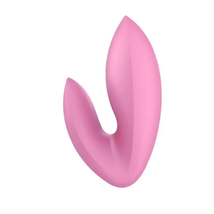 Love Riot Pink finger vibrator with powerful motor, 12 vibration functions, and high-quality silicone for versatile, gender-neutral use.
