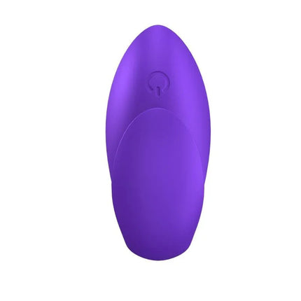 Love Riot Purple finger vibrator with 12 vibration functions for versatile stimulation