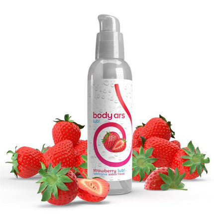 Lubricant Gel Strawberry Flavor 150 ml - Secretsextoys.store