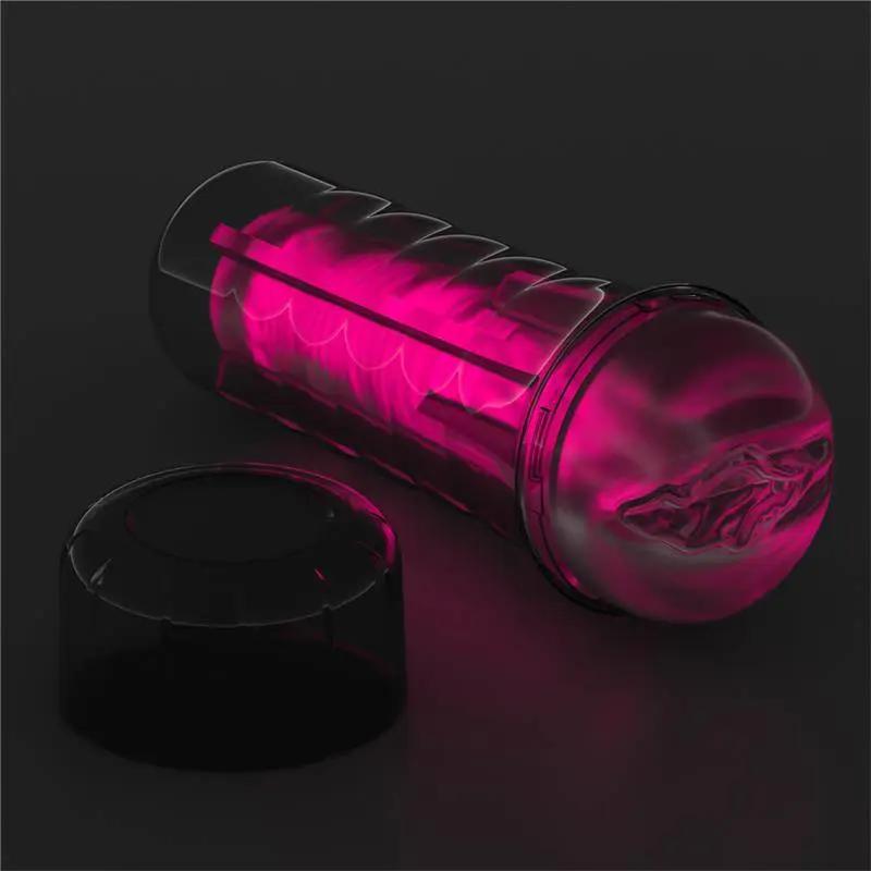 Lumino Play Masturbator Pink Glow 8.5 - secretsextoys.store