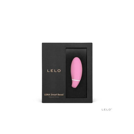 LUNA SMART BEAD Pink with touch-sensors and 5 vibration levels in packaging