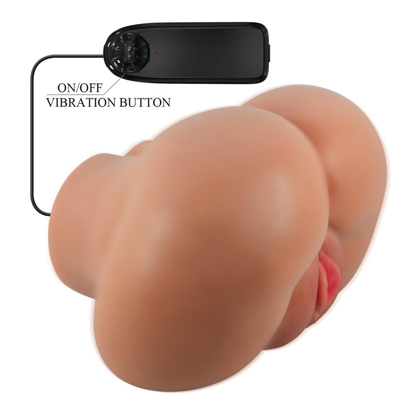 Luna Vibrating Masturbator Vagina and Anus - secretsextoys.store