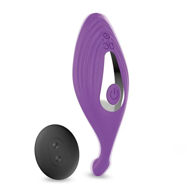 Purple Lunder Panty Stimulator with Remote Control USB, designed for discreet pleasure and comfort.