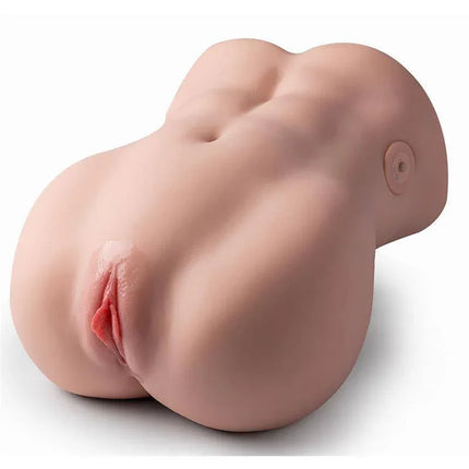 Lydia Thrusting Masturbator 6.5kg with realistic torso and lifelike contouring for immersive solo or couples' experiences, 4 modes included.