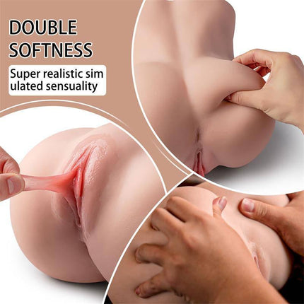 Lydia Thrusting Masturbator 6.5kg showcasing lifelike texture and realistic contouring for enhanced solo pleasure.