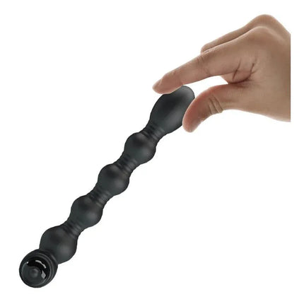 Lynn Butt Plug with Vibration Sensual Pleasure showing ergonomic design and soft silicone finish for anal play.