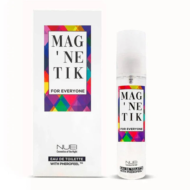 Magnetik For Everyone Non-binary Pheromone Perfume 50 ml bottle and packaging.