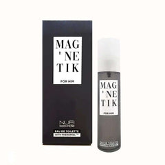 Perfum with Pheromones MAGNETIK for Him - Luxury fragrance with herbal notes and pheromone-enhancing technology.