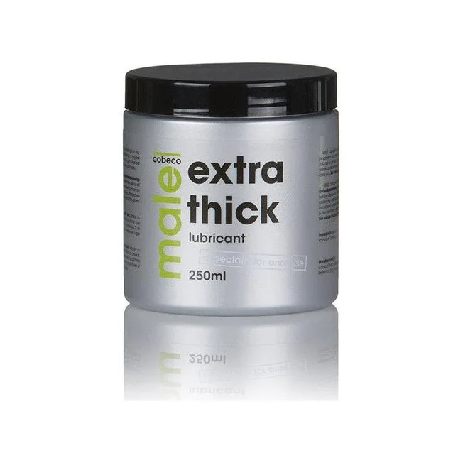 Male Lubricant Extra Thick 250 ml jar for controlled, long-lasting glide