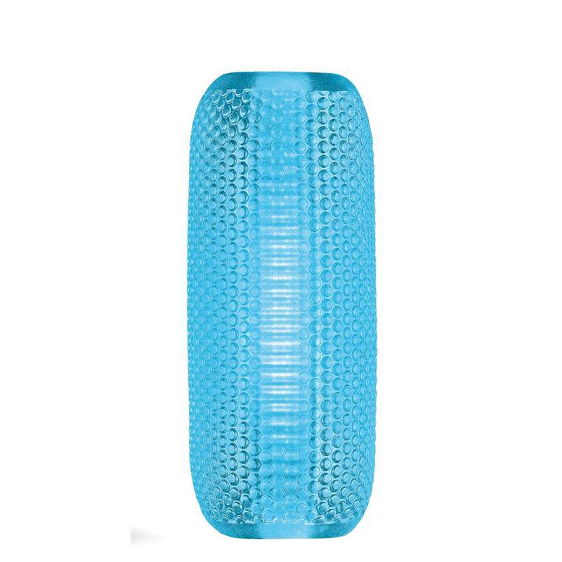 Male Masturbator Double Side Stroker Blue - secretsextoys.store