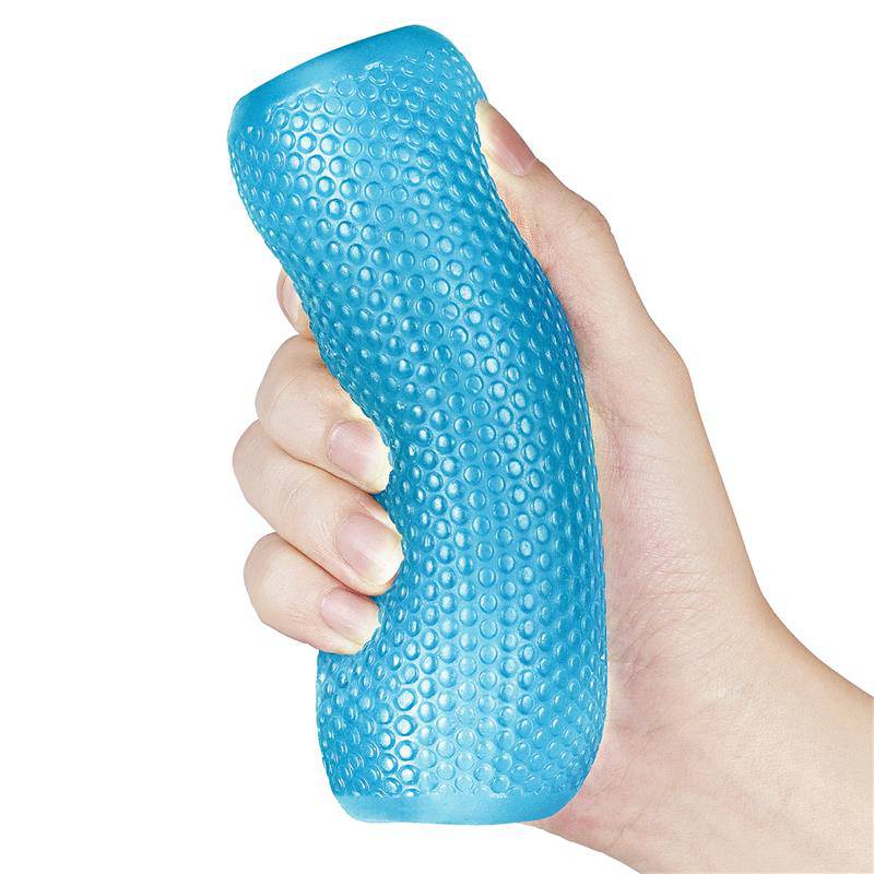 Male Masturbator Double Side Stroker Blue - secretsextoys.store
