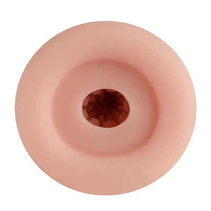 Interior view of Male Masturbator Easy Fun Cup showing soft, flexible texture for enhanced sensations.